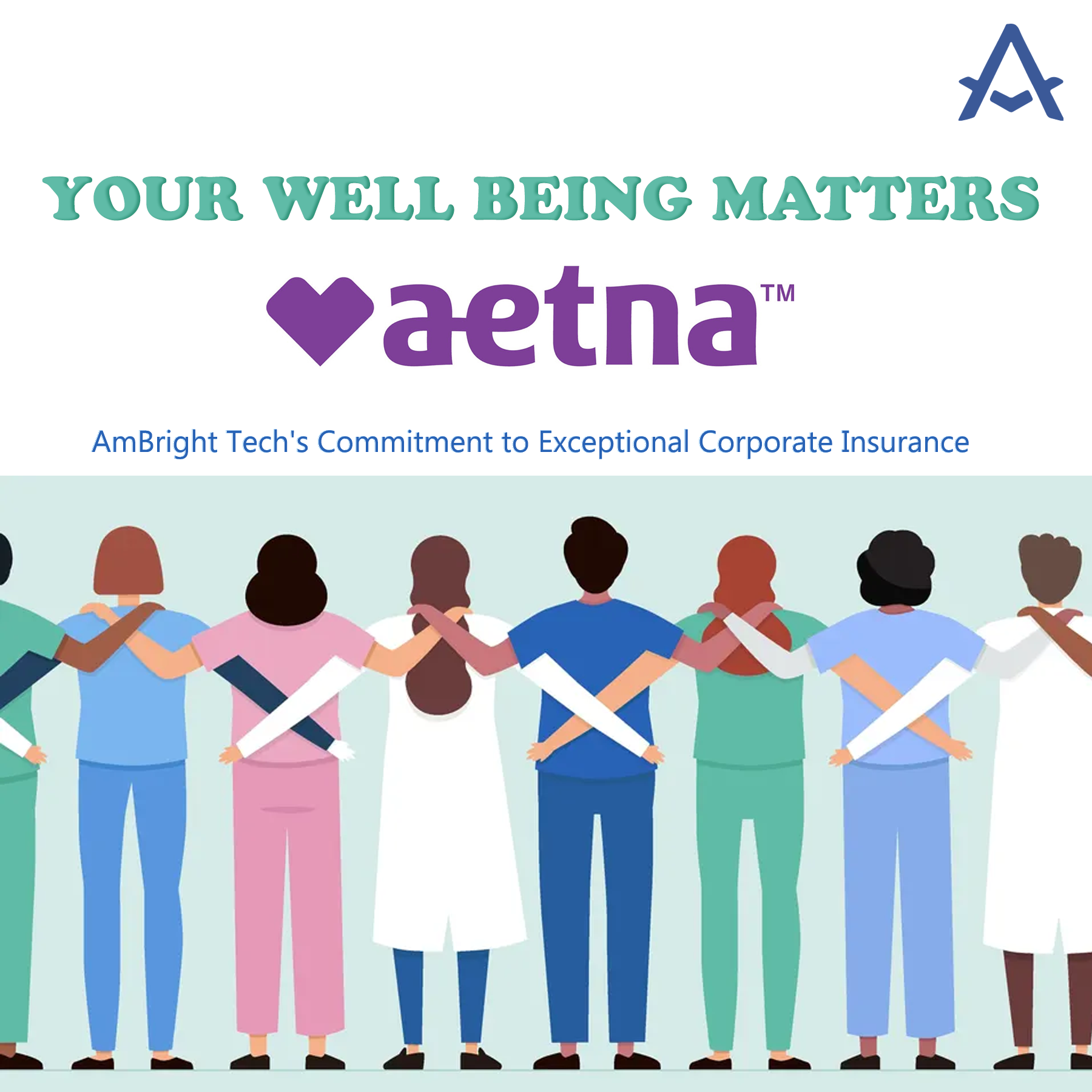 AmBrightTech LLC Partners with Aetna Healthcare to Prioritize Employee Well-Being